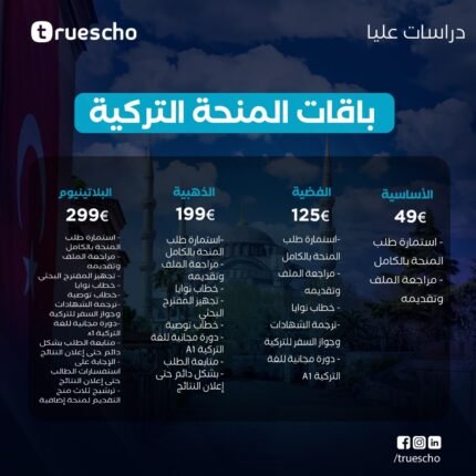 الباقة البلاتينيوم للمنحة التركية
