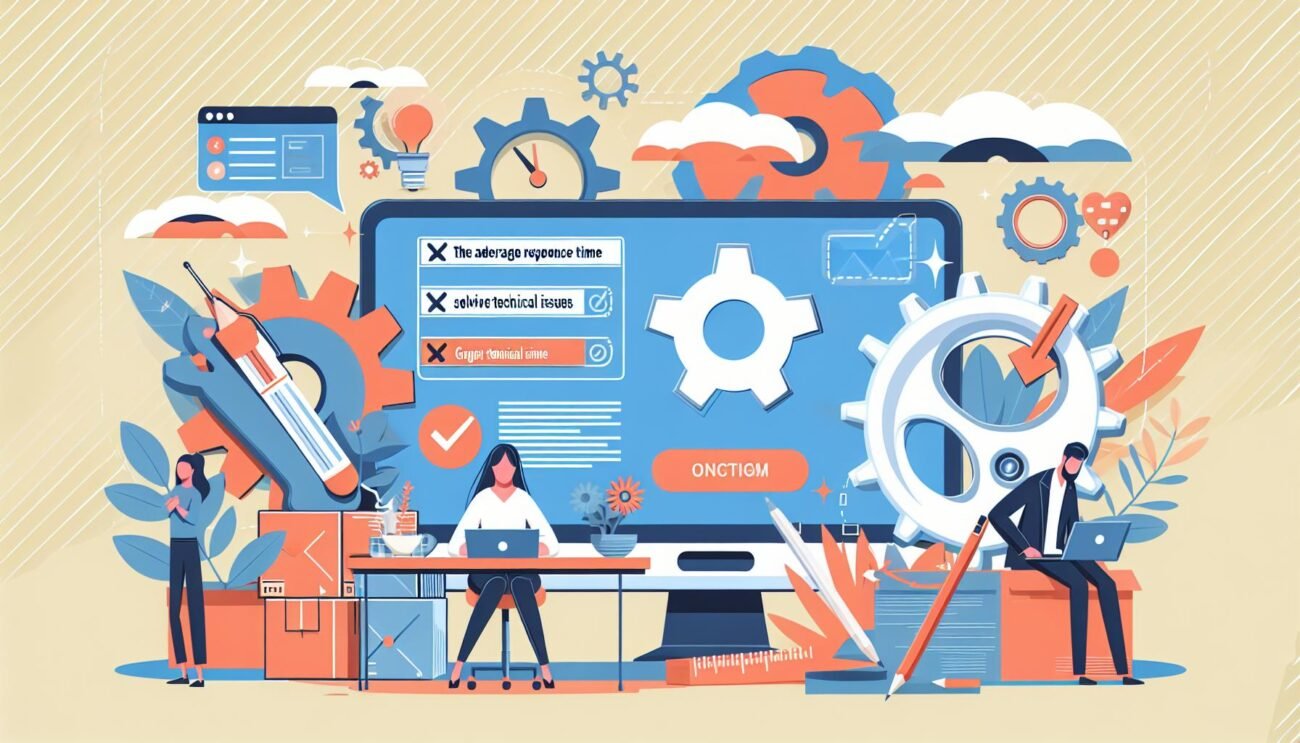 ما متوسط وقت الاستجابة لحل المشكلات الفنية الطارئة؟