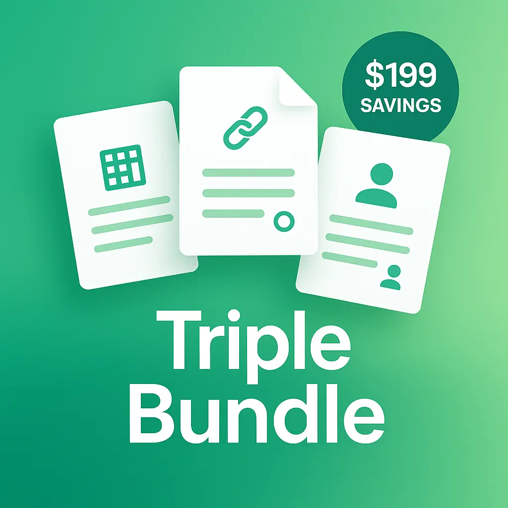 triple Bundle - Save 199 باقة ثلاثة مقالات - الباقة الثلاثية - الصورة 1